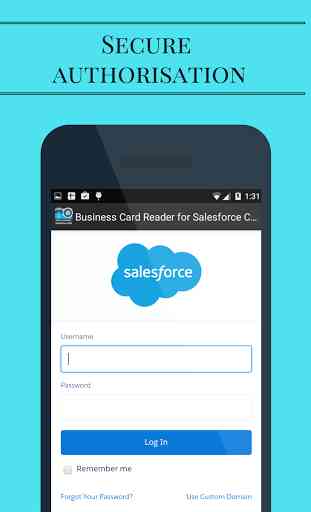 BusinessCard Reader Salesforce 3