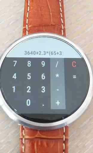 Calculator For Android Wear 1
