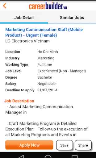 CareerBuilder.vn Job Search 4