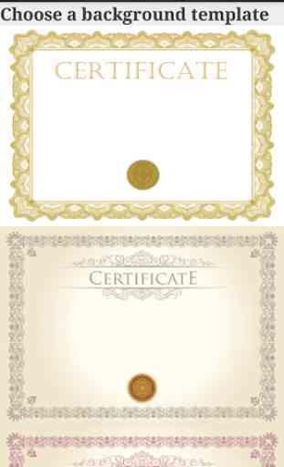 Certificate Maker! Pro 1