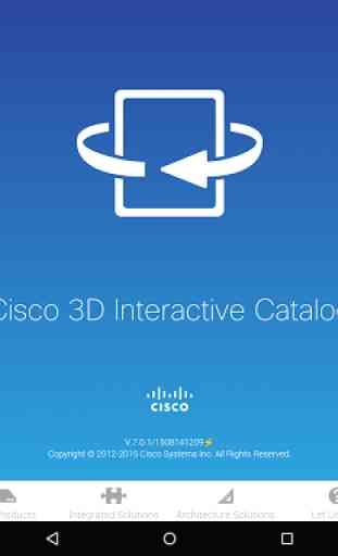 Cisco 3D Interactive Catalog 4
