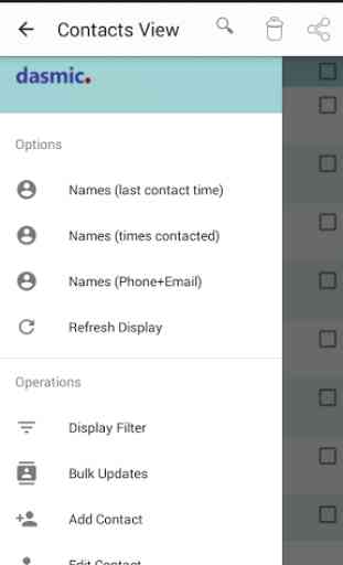 Contacts View 3
