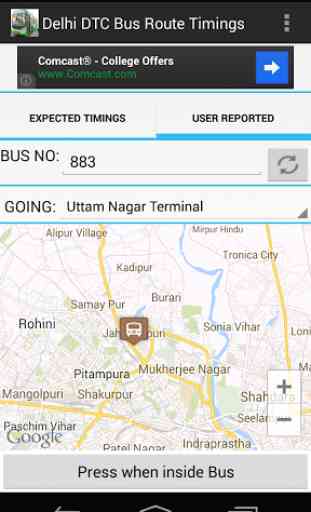 Delhi DTC Bus Timings & Routes 1