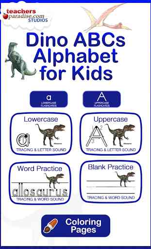 Dino ABCs Alphabet Kids Games 1