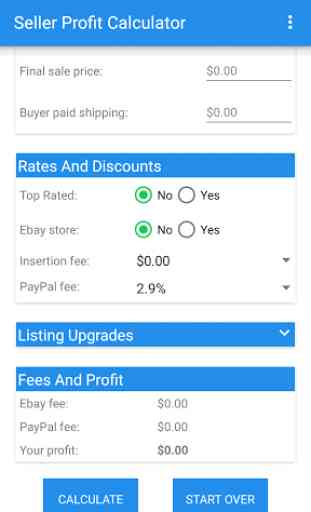eBay Seller Profit Calculator 2