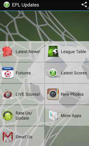 English Football Updates App 1