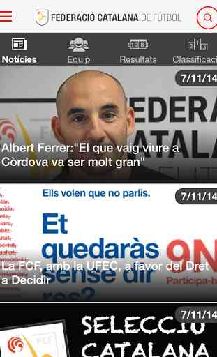 Federació Catalana Futbol FCF 1