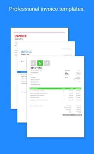 Free Invoice App: Tiny Invoice 3