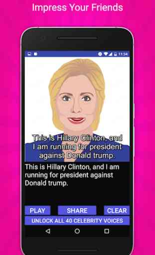 Hillary 2016 Voice Changer TTS 2