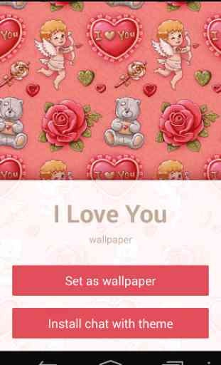 I Love You: wallpaper & theme 1
