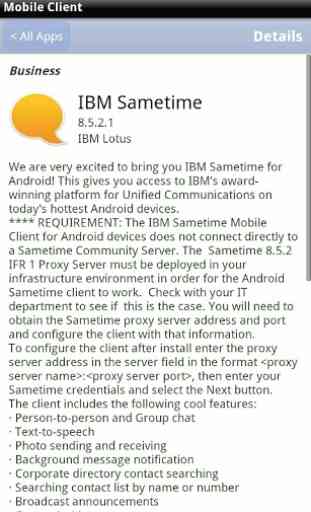 IBM Mobile Client 4