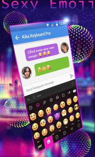 iKeyboard Dirty Sexy Emoji Pro 1