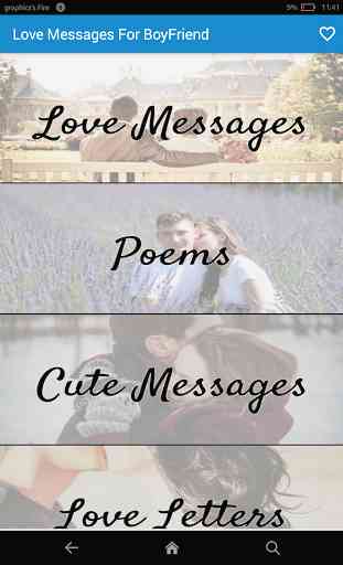 Love Messages for Boyfriend 1