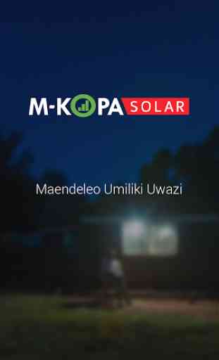 M-KOPA Solar Sales Application 1