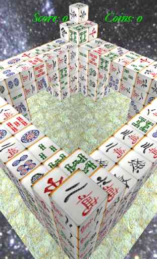 Mahjong 3D Cube Solitaire 2