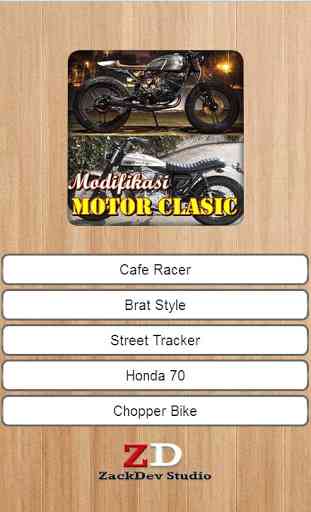 Modification Classic Motocycle 2