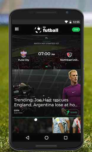 MyFutball-India's Football app 1
