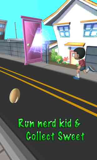Nerd Boy Nobi Subway Run 3D 2