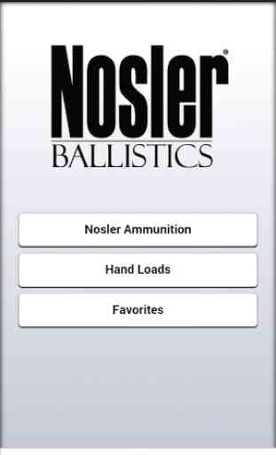 Nosler Ballistics 2.0 1