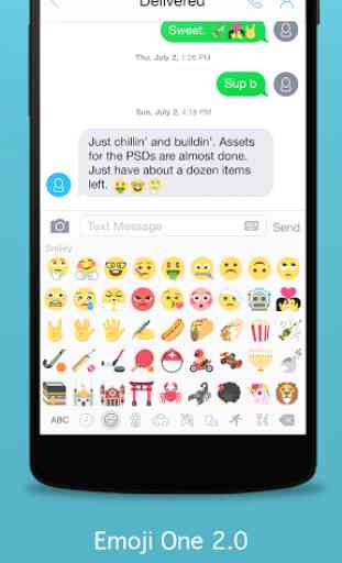 One SMS - New Emoji,GIF 2