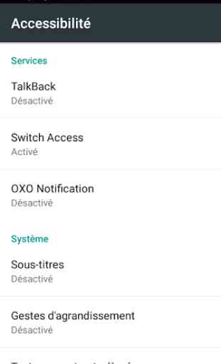 OXO Notification 2
