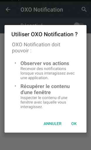 OXO Notification 4