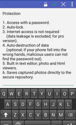 Password Notepad FREE 4