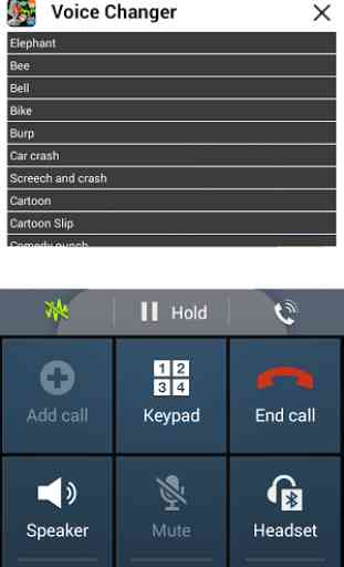 Play Voice Changer During Call 2