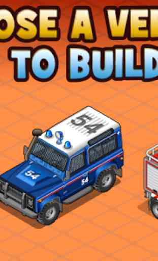 Police Car & FireTruck Builder 1