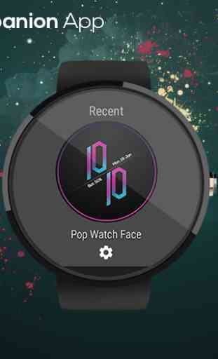 Pop Watch Face 4