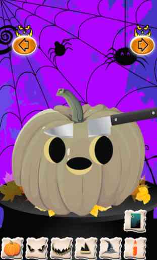 Pumpkin Maker Halloween Games 4