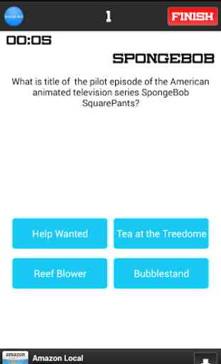 Quiz of Sponge Bob 2