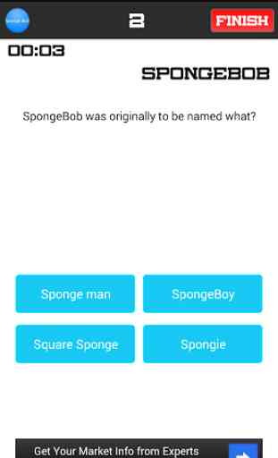 Quiz of Sponge Bob 3