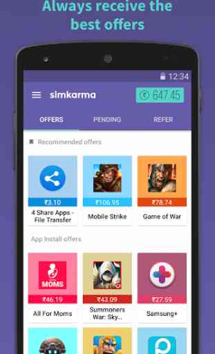 Simkarma Free Mobile Recharge 3