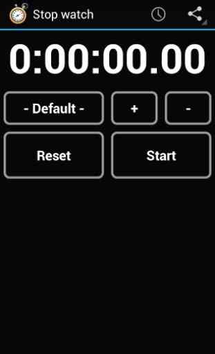 Simple Stop Watch & Timer 1