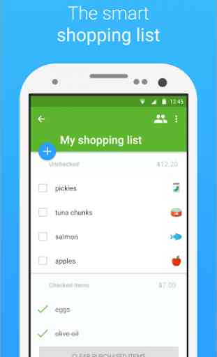 Smart Shopping List - Listonic 1