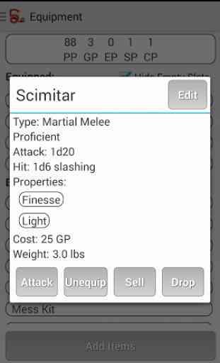Squire - Character Manager 4
