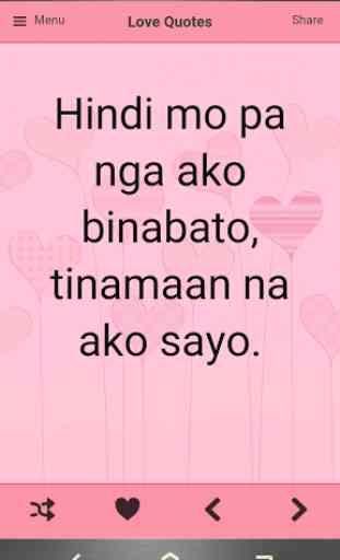 Tagalog Love Quotes 2