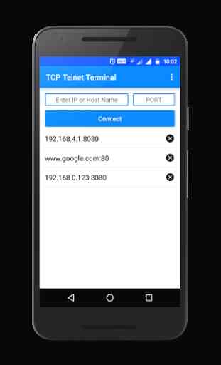 TCP Telnet Terminal 1