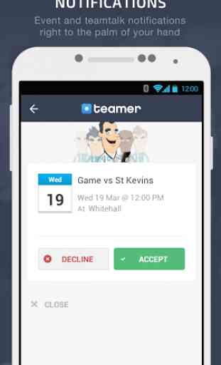 Teamer - Sports Team App 4