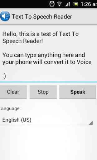 Text To Speech Reader 1