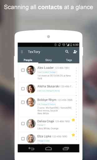 TexTory - Small Business CRM 2
