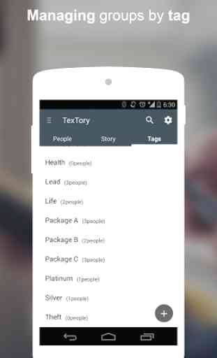 TexTory - Small Business CRM 3
