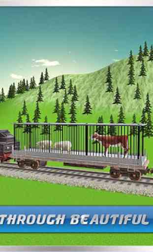 Transport Train: Farm Animals 2