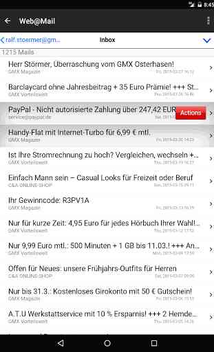 Web@Mail - mobile Mail 3