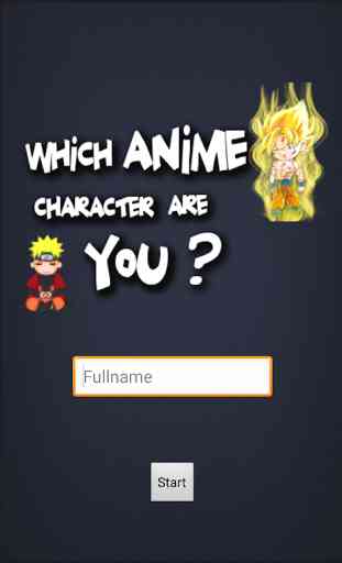 Which anime character are you? 1