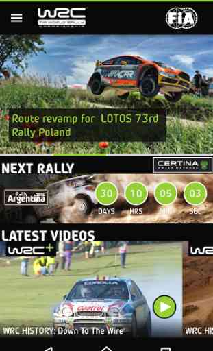 WRC – The Official App 1