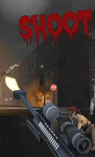 Zombie Sniper Shooting: 3D 2