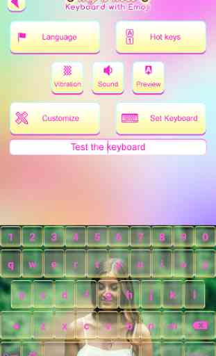 My Photo Keyboard with Emoji 3