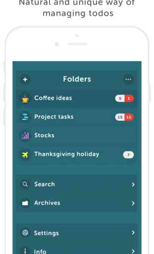 Orderly - Todo Lists, Location Based Reminders 1